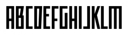 Offroad Condensed Regular Font UPPERCASE