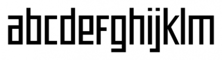 Offroad Expanded Regular Font LOWERCASE
