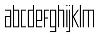 Offroad Light Font LOWERCASE