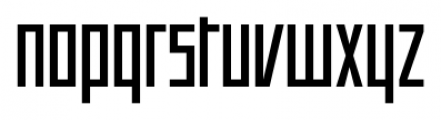 Offroad Regular Font LOWERCASE