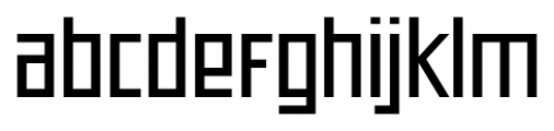 Offroad Wide Regular Font LOWERCASE