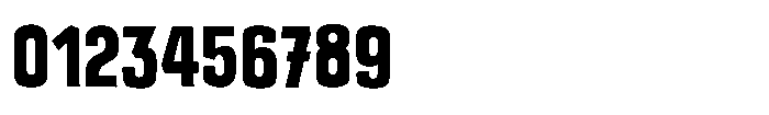 Off Ramp Black Font OTHER CHARS