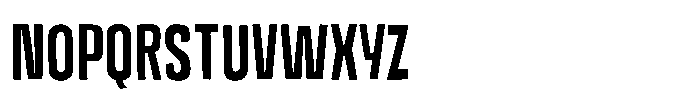 Off Ramp Bold All Caps Font UPPERCASE