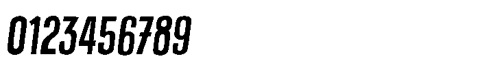 Off Ramp Bold Italic Font OTHER CHARS