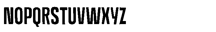 Off Ramp Bold Font UPPERCASE