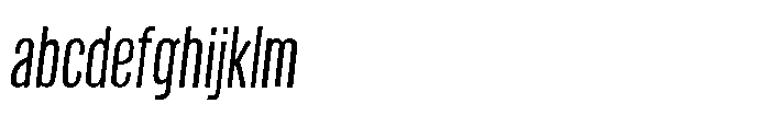 Off Ramp Italic FONT