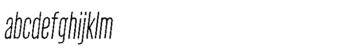 Off Ramp Light Italic FONT