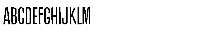 Off Ramp Regular Font UPPERCASE