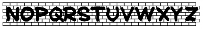 Off The Wall JNL Font LOWERCASE