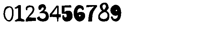 Offbeat line Font OTHER CHARS