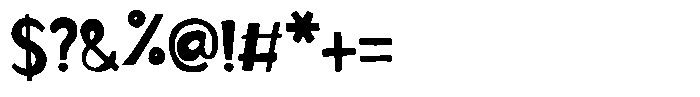 Offbeat line Font OTHER CHARS