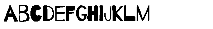 Offbeat line FONT