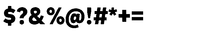 Officer Sans Heavy Font OTHER CHARS