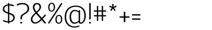 Official Light Font OTHER CHARS