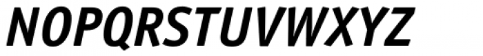 Officina Sans Std Bold Italic Font UPPERCASE