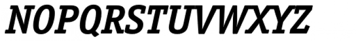 Officina Serif Bold Italic OS Font UPPERCASE