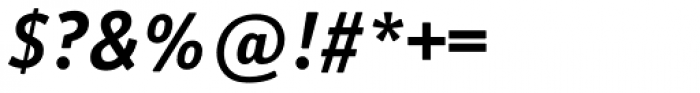 Officina Serif Pro Bold Italic Font OTHER CHARS