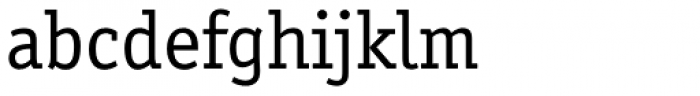 Officina Serif Pro Book Font LOWERCASE