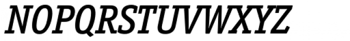 Officina Serif Pro Medium Italic Font UPPERCASE