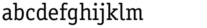 Officina Serif Std Book Font LOWERCASE