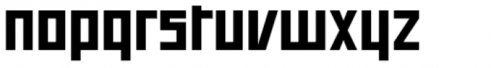 Offroad Wide Black Font LOWERCASE