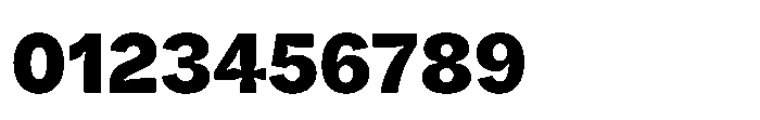 Offset Inktrap Black Font OTHER CHARS
