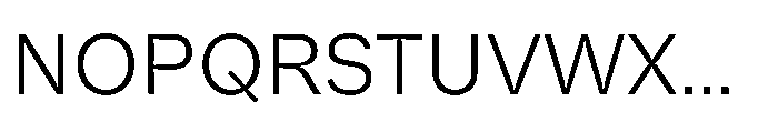 Offset Inktrap Light Font UPPERCASE