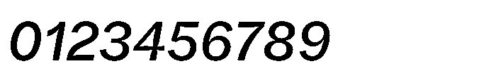 Offset Inktrap Medium Italic Font OTHER CHARS