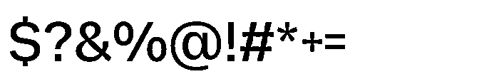 Offset Inktrap Medium Font OTHER CHARS