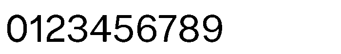 Offset Regular Font OTHER CHARS