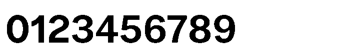 Offset Semi Bold Font OTHER CHARS