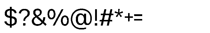 Offset Variable Font OTHER CHARS
