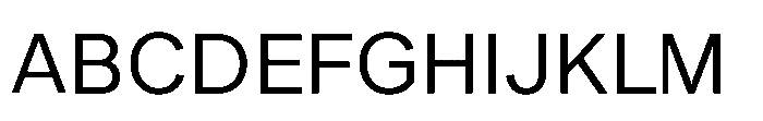 Offset Variable Font UPPERCASE