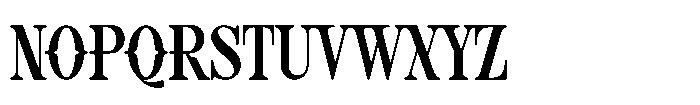 Offwall Font UPPERCASE