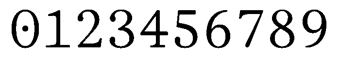 OfficeTimesRound RegularMono Font OTHER CHARS