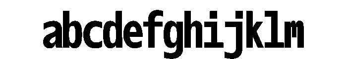 OficaMONO BoldComp FONT
