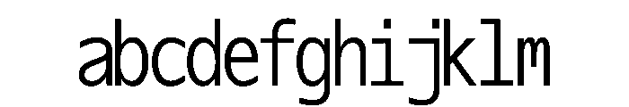 OficaMONO LightComp FONT