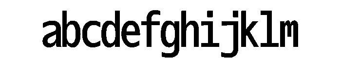 OficaMONO RegularComp FONT