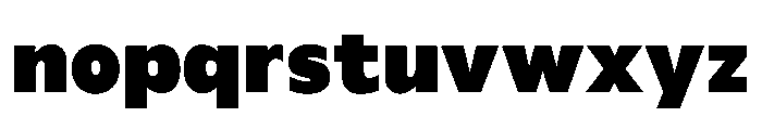 OficaPOLYBETA Black Font LOWERCASE