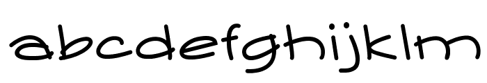 OffKilter Font LOWERCASE