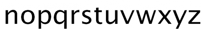 Office Type Sans Normal Font LOWERCASE