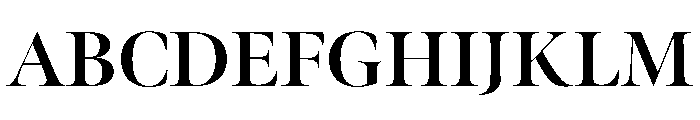 Ogg Display Bold Font UPPERCASE
