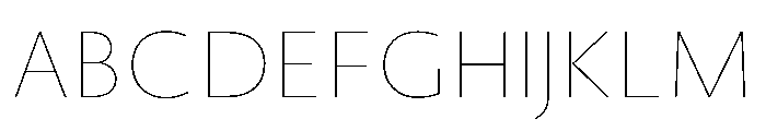 Ogg Display Semibold Font UPPERCASE