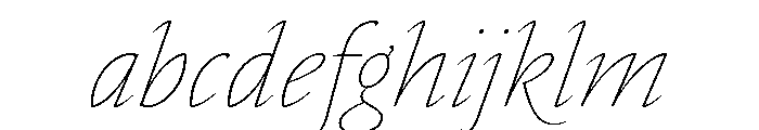 Ogg Display Thin Italic FONT