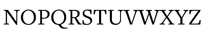 Ogg Text Regular Font UPPERCASE