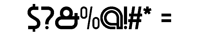 Ogafo Regular Font OTHER CHARS