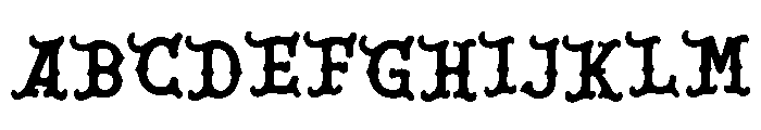 Ogeechee_Lime Font UPPERCASE
