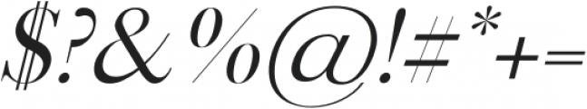 OGNES Italic otf (400) Font OTHER CHARS
