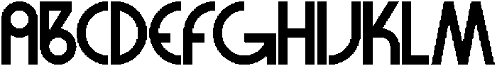 Ogafo Regular otf (400) Font UPPERCASE