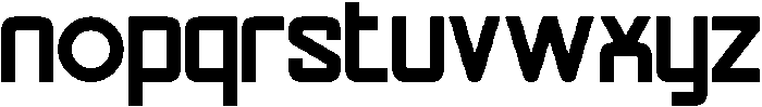 Ogalio Regular otf (400) Font LOWERCASE